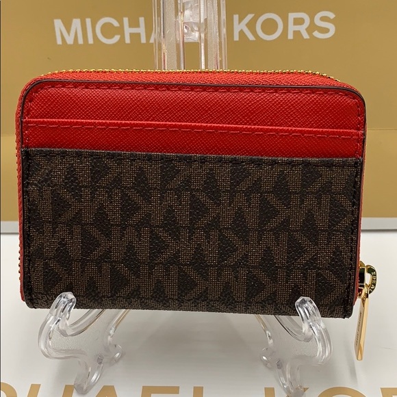 MICHAEL KORS JET SET TRAVEL MD ZA CARD CASE - Picture 8 of 16